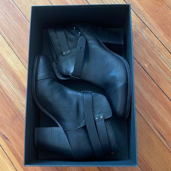 EUC rag & bone Black Harrow booties - size 41 (10.5 US) - Picture 2 of 8